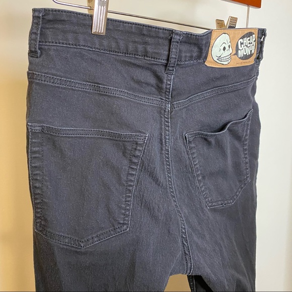 Black High Spray Skinny Jeans Stretch, Revolve ASOS, Size S - Picture 12 of 15